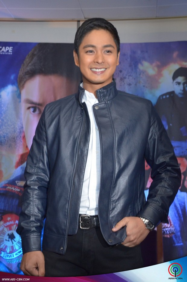 LOOK Coco Martin all smiles at his solo presscon for FPJ's Ang Probinsiyano ABSCBN Entertainment
